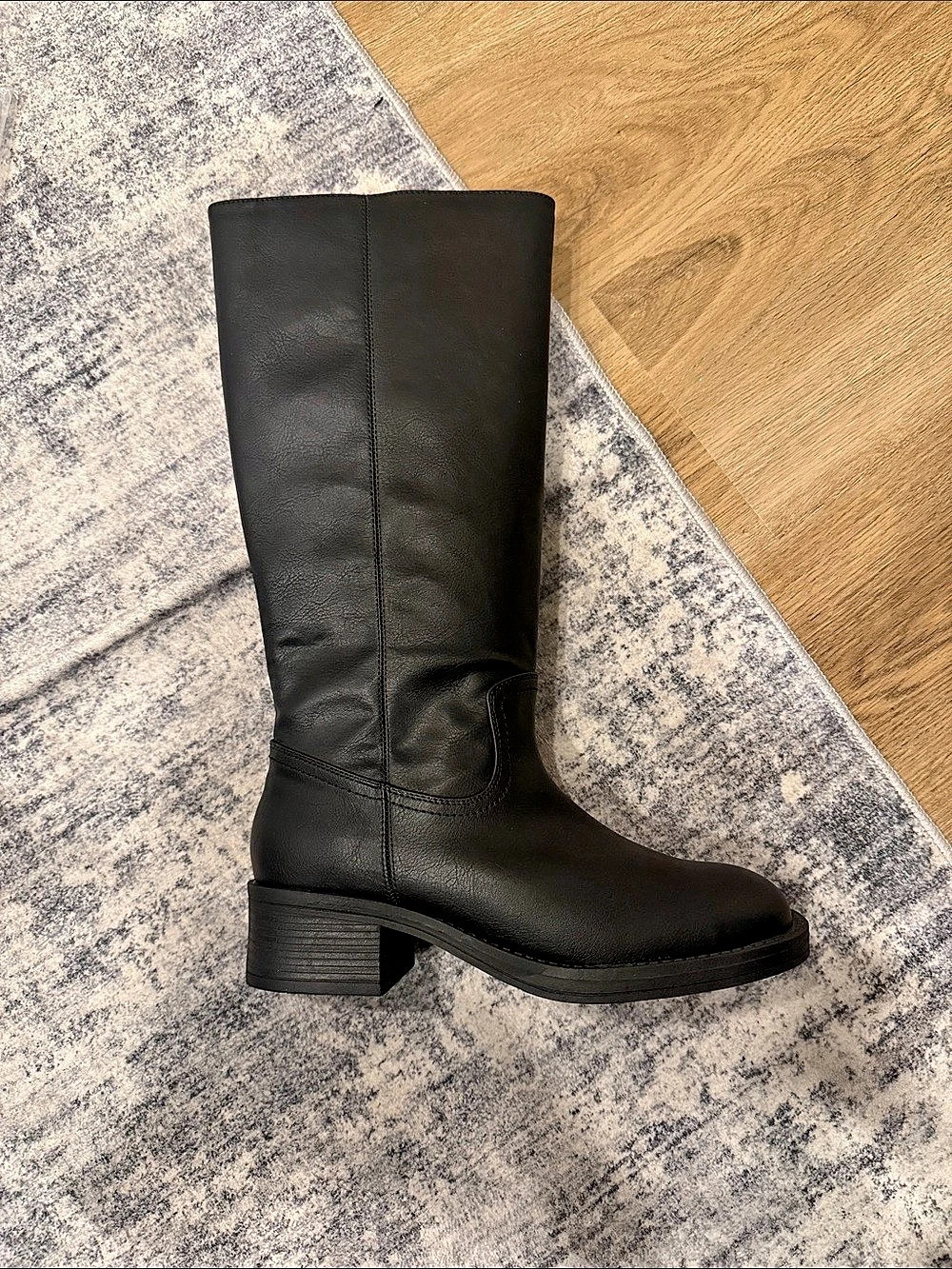 Madison Knee High Boots Black US 8